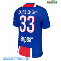 Camisa de time de futebol Paris Saint-Germain Warren Zaire-Emery #33 Replicas 1º Equipamento 2026-27 Manga Curta